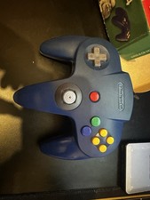 N64 Official Blue Controller
