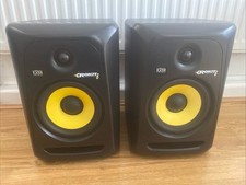 KRK Rokit 6 G3 Powered Monitor Speakers X 2 ( Pair) RP6G3 In BLACK