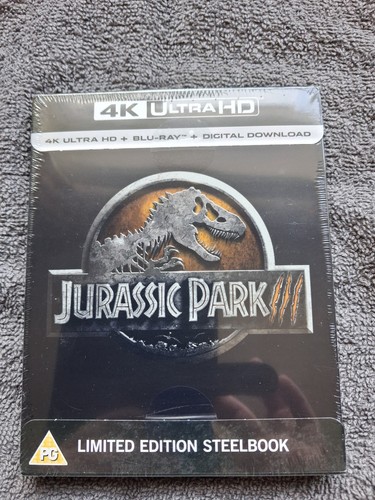 Jurassic park steelbook 4k - park, 3