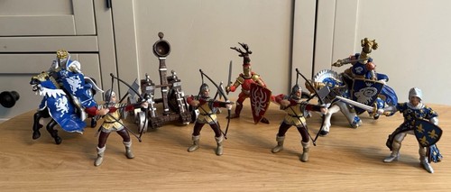 Papo knights and - knights, horses