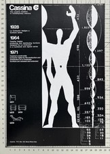 Cassina - Le Corbusier Furniture - Milan Italy - 1971 Press Cutting 555