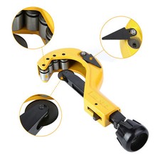 Metal Tube Cutter Pipe Plumber Copper Steel Aluminum Alloy Cutter Tool 6-64mm UK