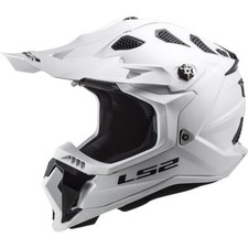 LS2 MX700 SUBVERTER EVO OFF ROAD MOTOCROSS MOTORCYCLE QUAD HELMET GLOSS WHITE