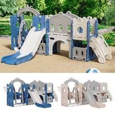 7IN1 Large Kids Toddler Slide