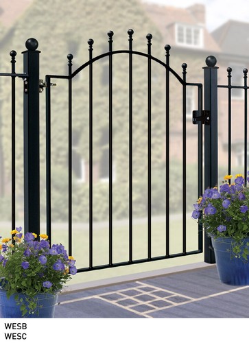 Low garden gates pedestrian - low,
