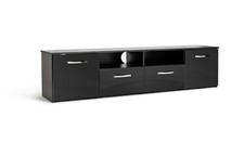 Hayward 2 Door TV Unit - Black Gloss