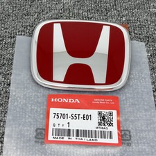 Red JDM Trunk Emblem For Honda