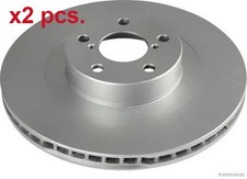 X2 PCS FRONT BRAKE DISC ROTOS