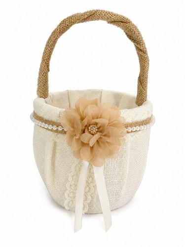 Amscan flower girl basket - flower,