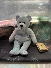 Holy Bears Purity the baptism bear  Plush  Sacrament Series 1999 New Tags Bible