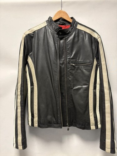 Lambretta men leather jacket - lambretta,