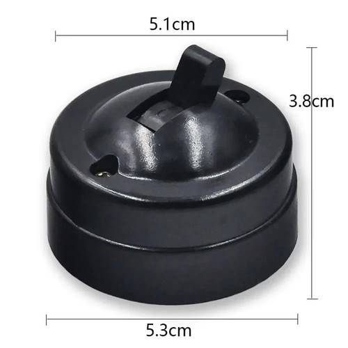 Round single control - single,