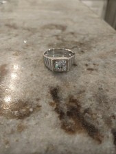 Strontium Titanate Men's Ring