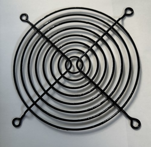 Painted black 120mm fan - painted,