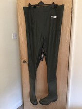 Ocean Chest Waders Size 9 EU 43 Rainwear/fishing. ￼ Pouch Pocket Welly Boot Sole