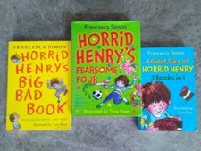Horrid Henry books. 3 great