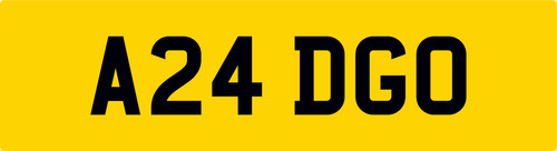 Azad fast car reg - !, number