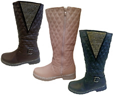 Mid Calf Wedge Boots Shoes