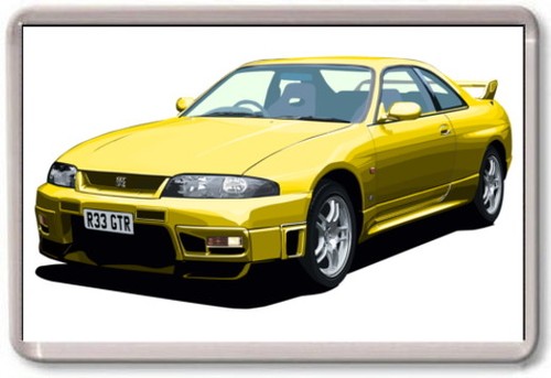 Fridge magnet nissan - magnet,