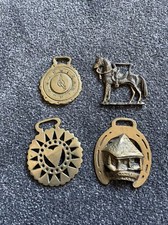 ANTIQUE  Vintage HORSE BRASSES