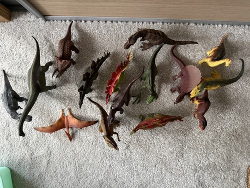 Toy dinosaur figure - dinosaur, bundle