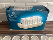 Boots CS20 Heated Hair Rollers / Curlers with Clips , 3 Sizes Boxed