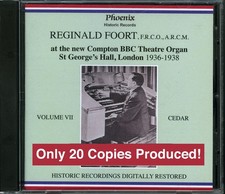 REGINALD FOORT CD - Volume 7