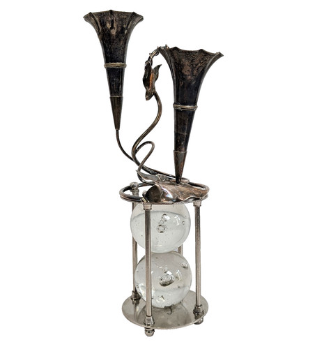 Vintage gothic candle holder - gothic,