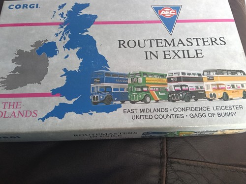 Corgi routemasters exile - corgi, in