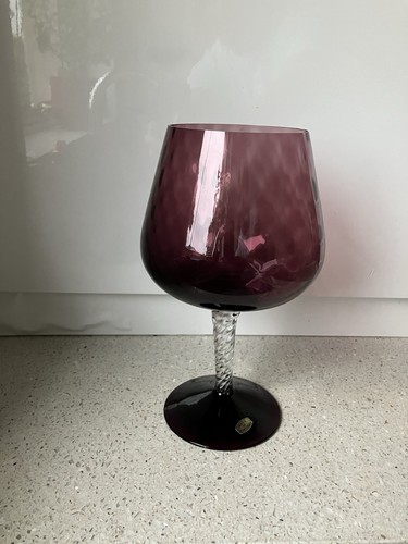 Vintage 1960s pedestal purple - 1960s,