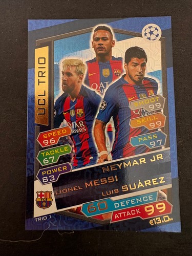 Topps match attax 2016 - attax, 2016/17