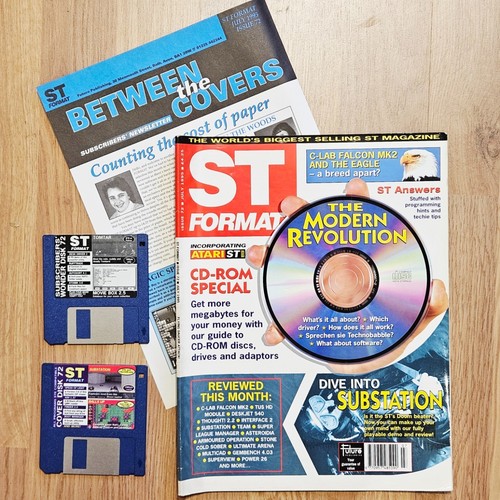 Atari format magazine - st,