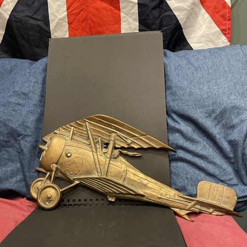 Vintage heavy brass - brass, bulldog