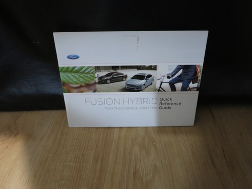 2013 ford fusion - 2013, owners
