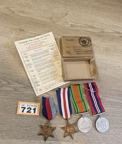 Ww2 medal group with - group,