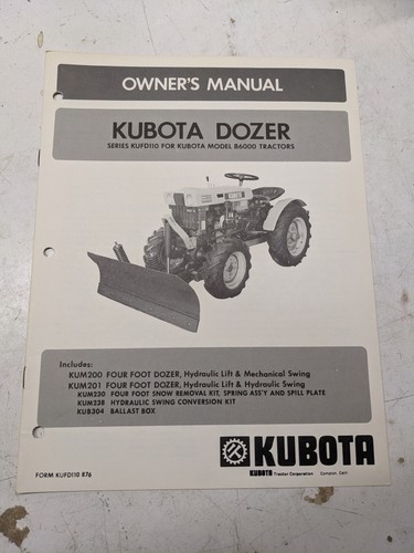 Kubota tractor parts - tractor,