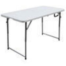 4' Bi-Fold Table Portable for