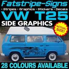 to fit VW T25 STRIPES GRAPHICS