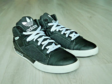 Adidas Hardcourt Mid Basketball Trainers Black Size 6 / 39.5