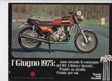 advertising Advertising MOTO SUZUKI RE 5 ROTARY '75-MAXIMOTO MOTOJAPANESE ERA