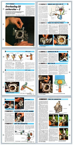 Overhauling carburettor 2 - su,
