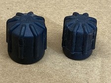 PORSCHE BOXSTER 986 CARRERA 996 A/C VALVE CAPS COVERS BIG & SMALL MATCHED PAIR