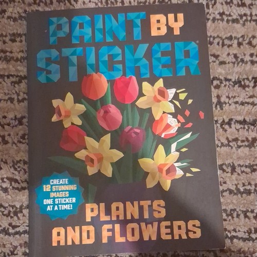 Paint sticker plants and - paint,
