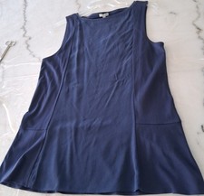 NWT Jigsaw Sleeveless Top Navy