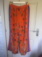 Camilla Silk Wide Leg Trousers