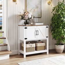 Entryway Table with 2-Door