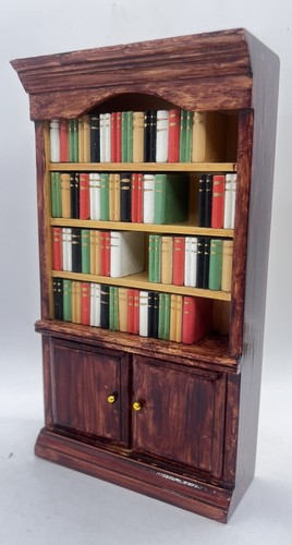 Dolls house furniture bookcase - dolls,