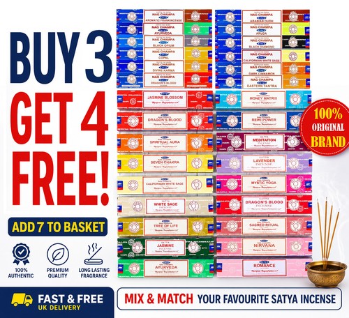 Genuine satya incense sticks - satya,