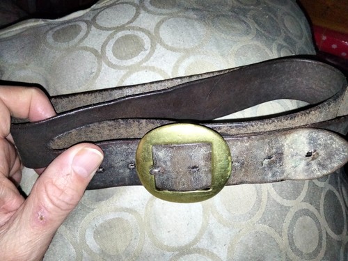 Ww1 soldiers leather brass - ww1,