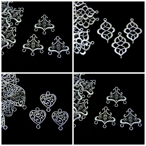Tibetan silver jewellery charm - silver,